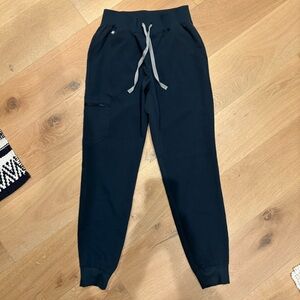 Figs dark harbor high waisted Zamora jogger size small